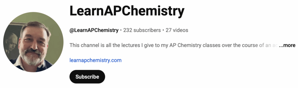 Image of my YouTube header.